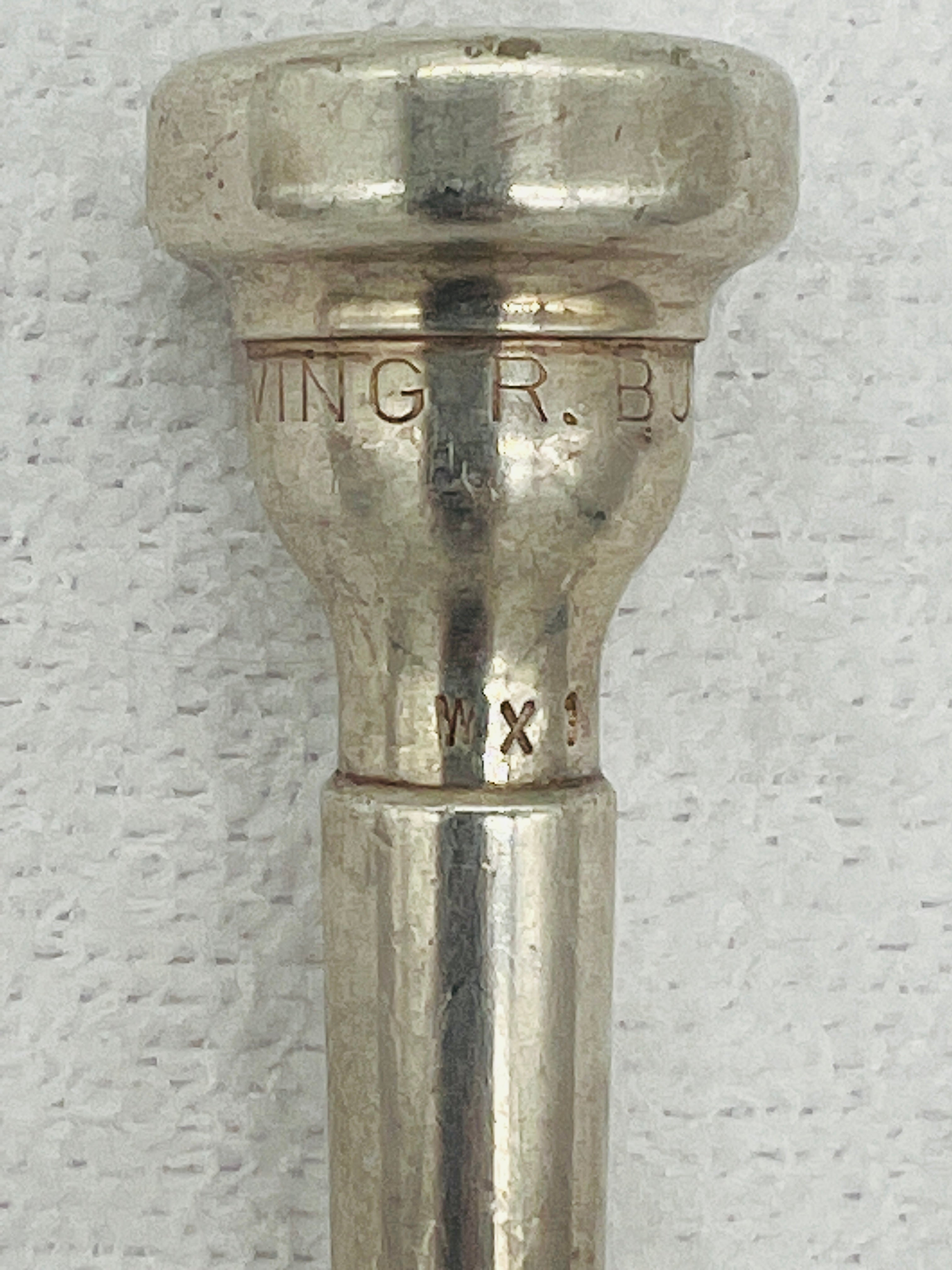 Irving R. BUSH WX1 Trumpet Mouthpiece USED