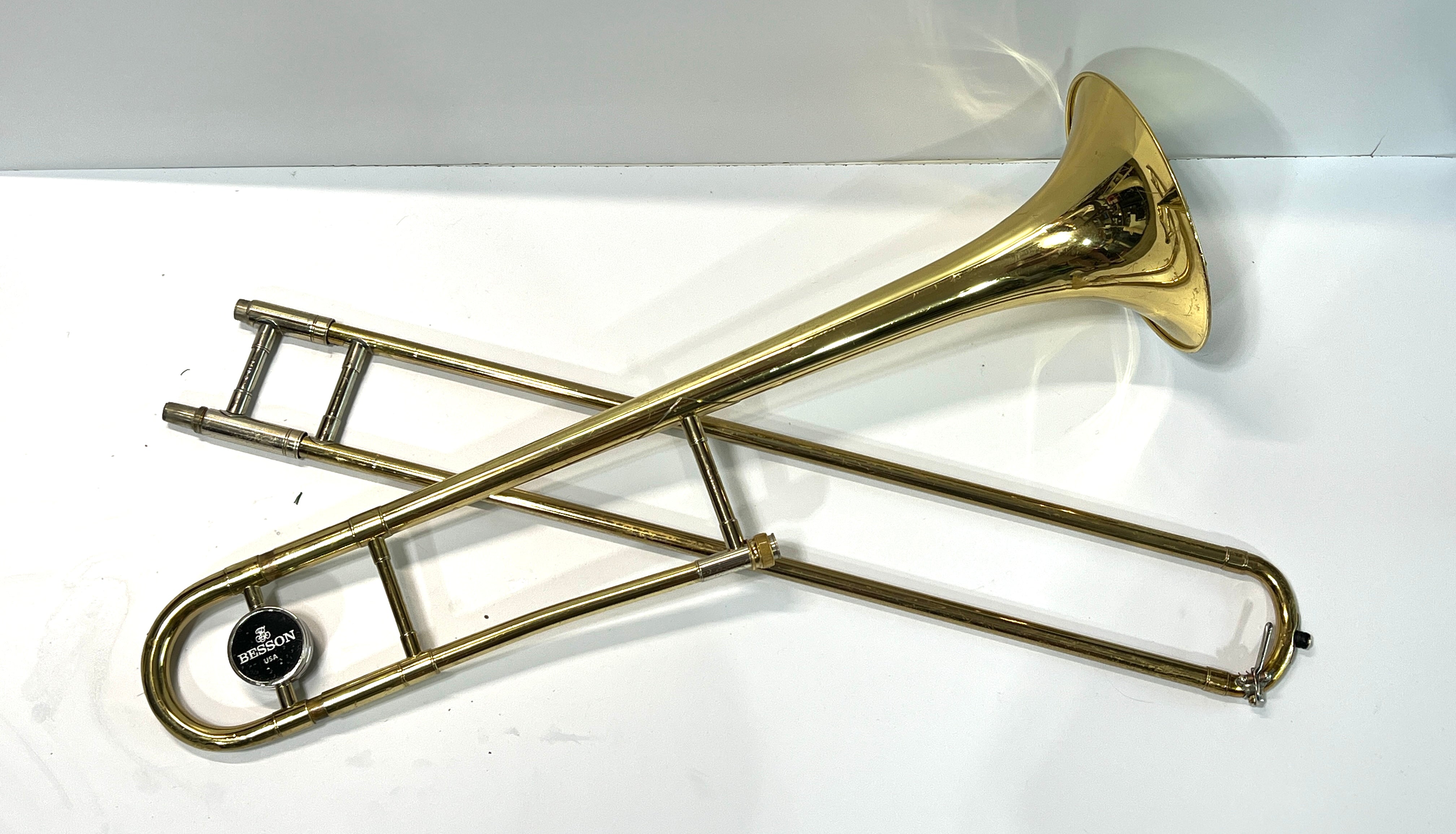Besson Trombone 639 Small Bore Recently Serviced Chem Flushed USED