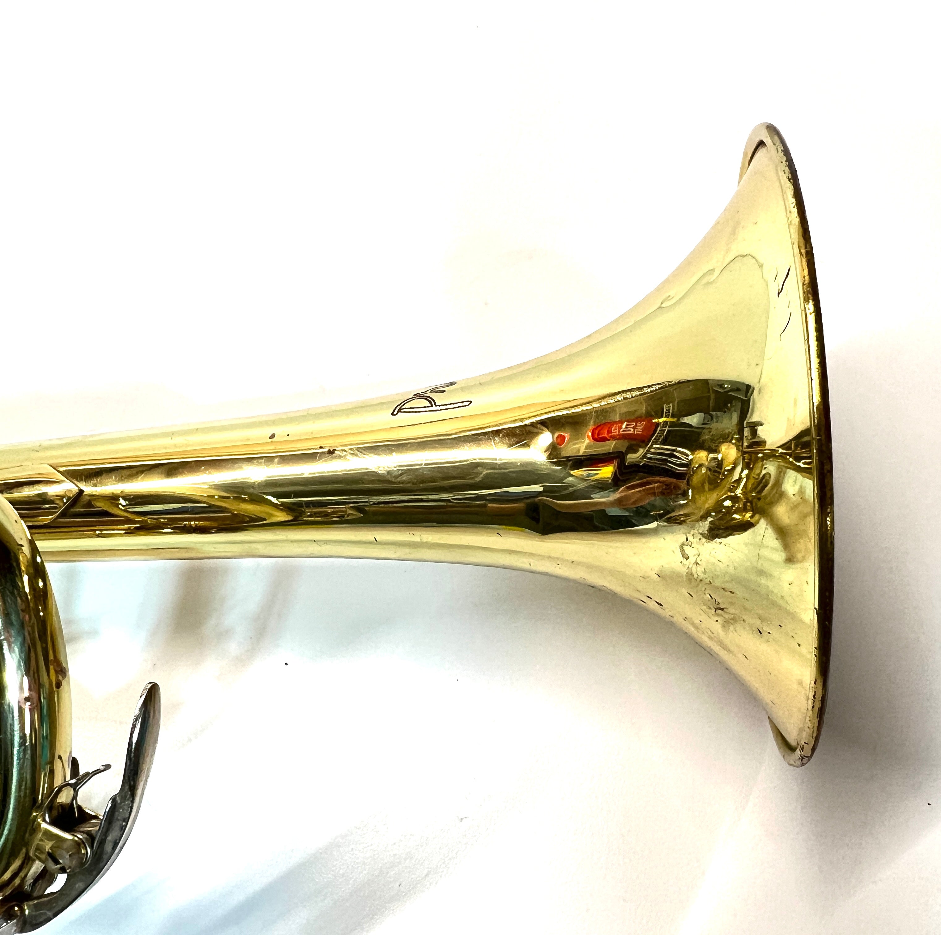 Selmer Prelude TR701 Trumpet Gold Lacquer For Parts Only USED