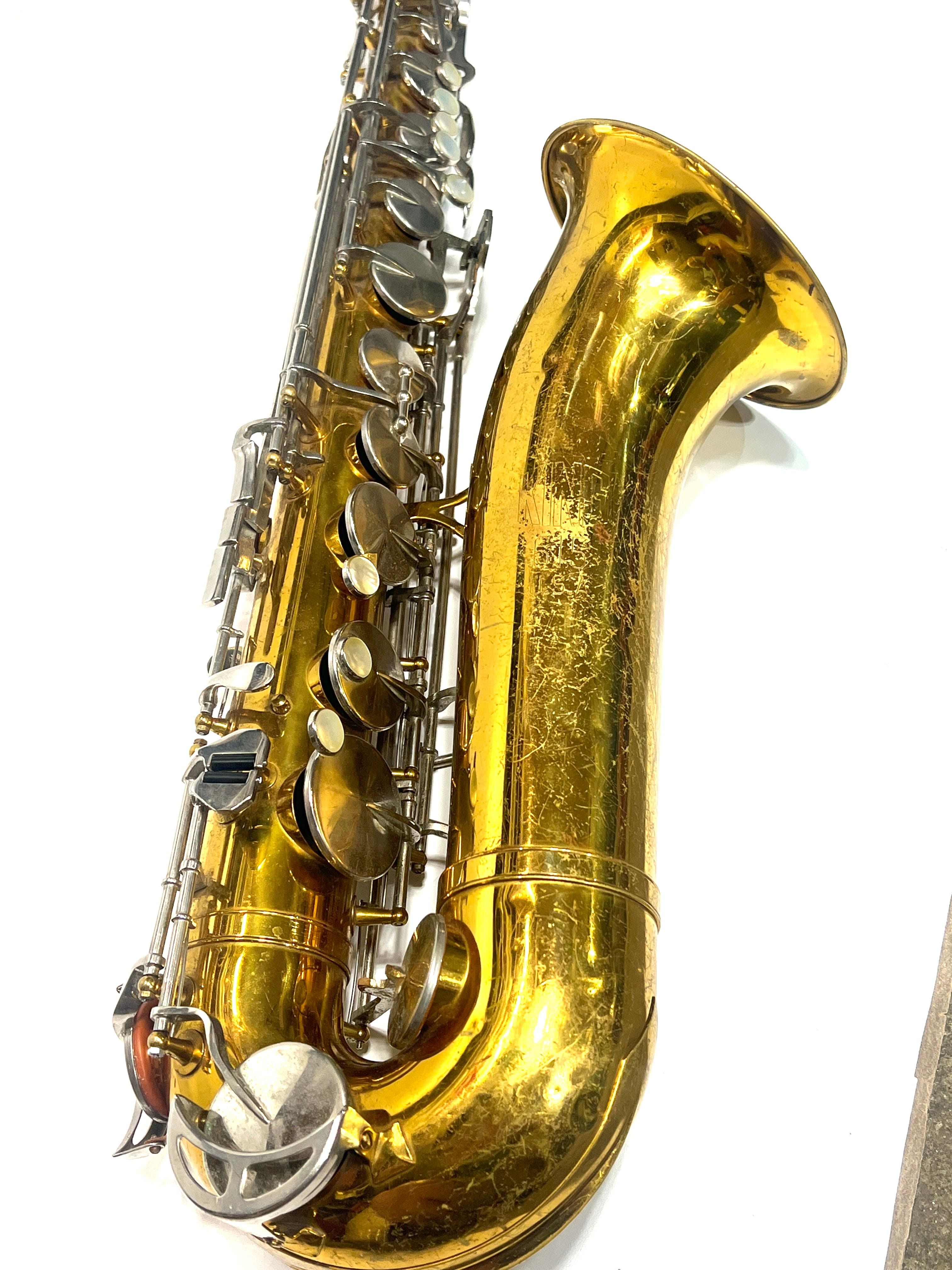 KING Tenor Saxophone 615 Cleveland Recently Serviced Plays Well USED