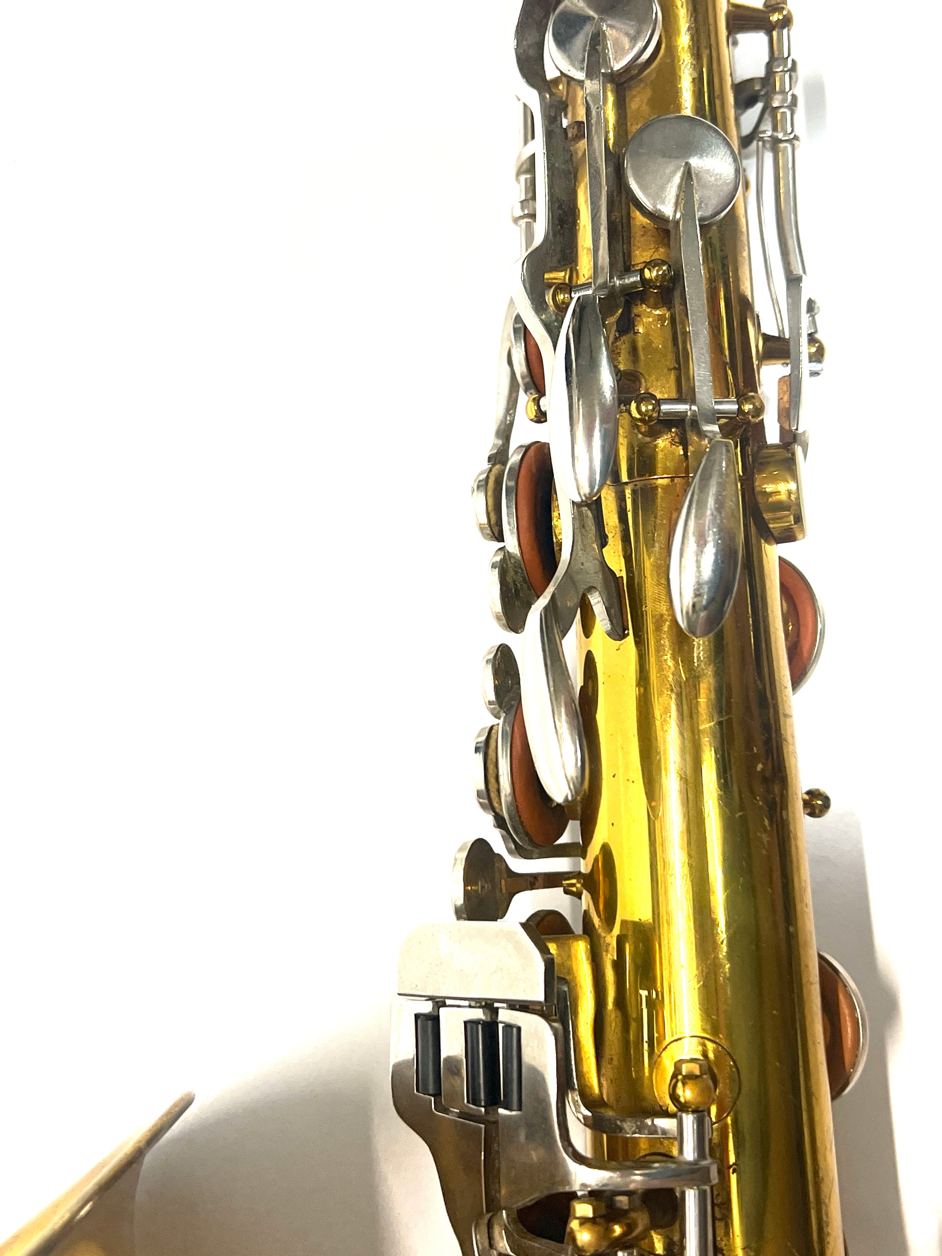 KING Tenor Saxophone 615 Cleveland Recently Serviced Plays Well USED –  Musician Gear Garage LLC