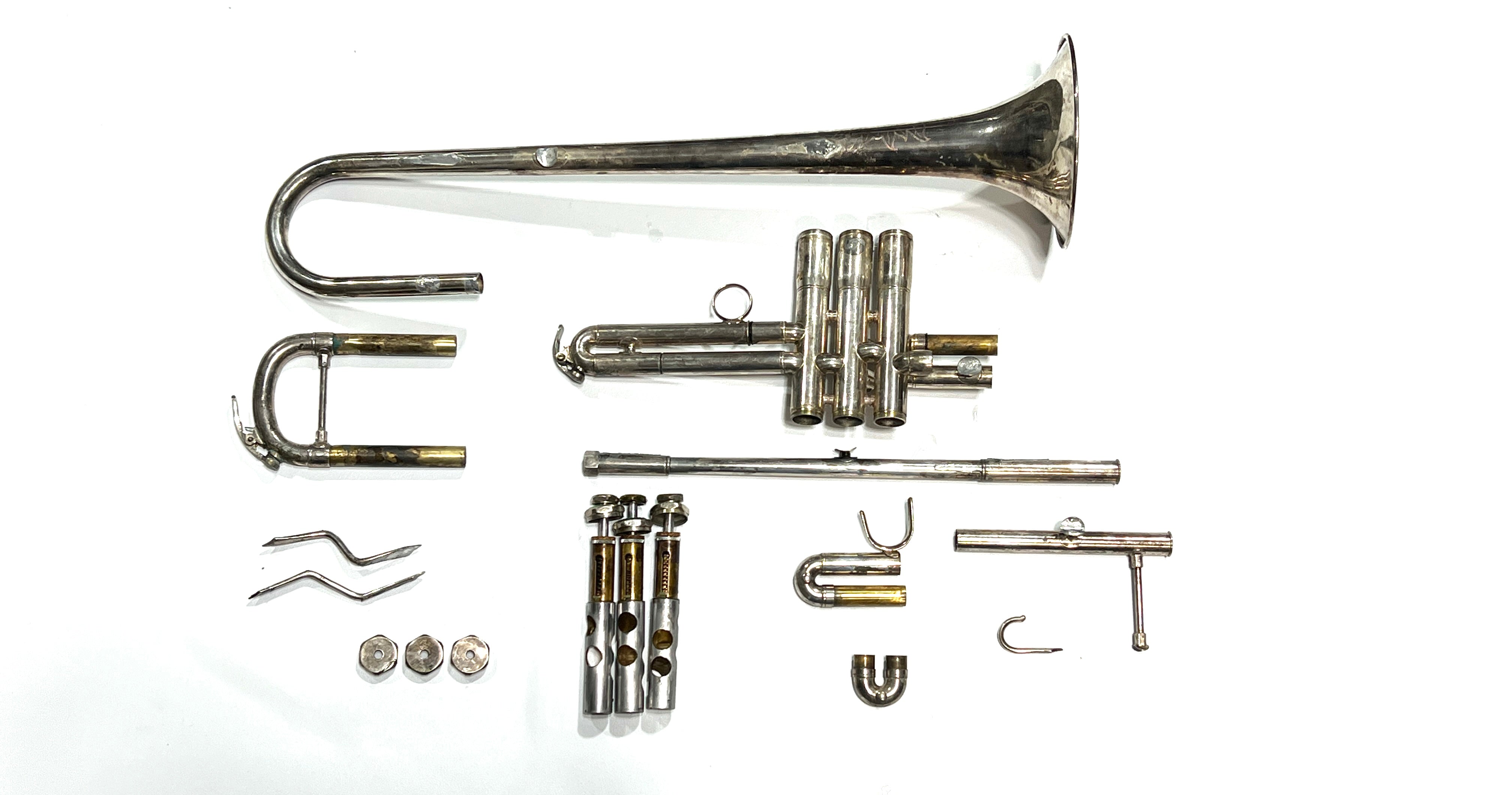 Andreas Eastman ETR520 Trumpet Silver Parts Only 24-001