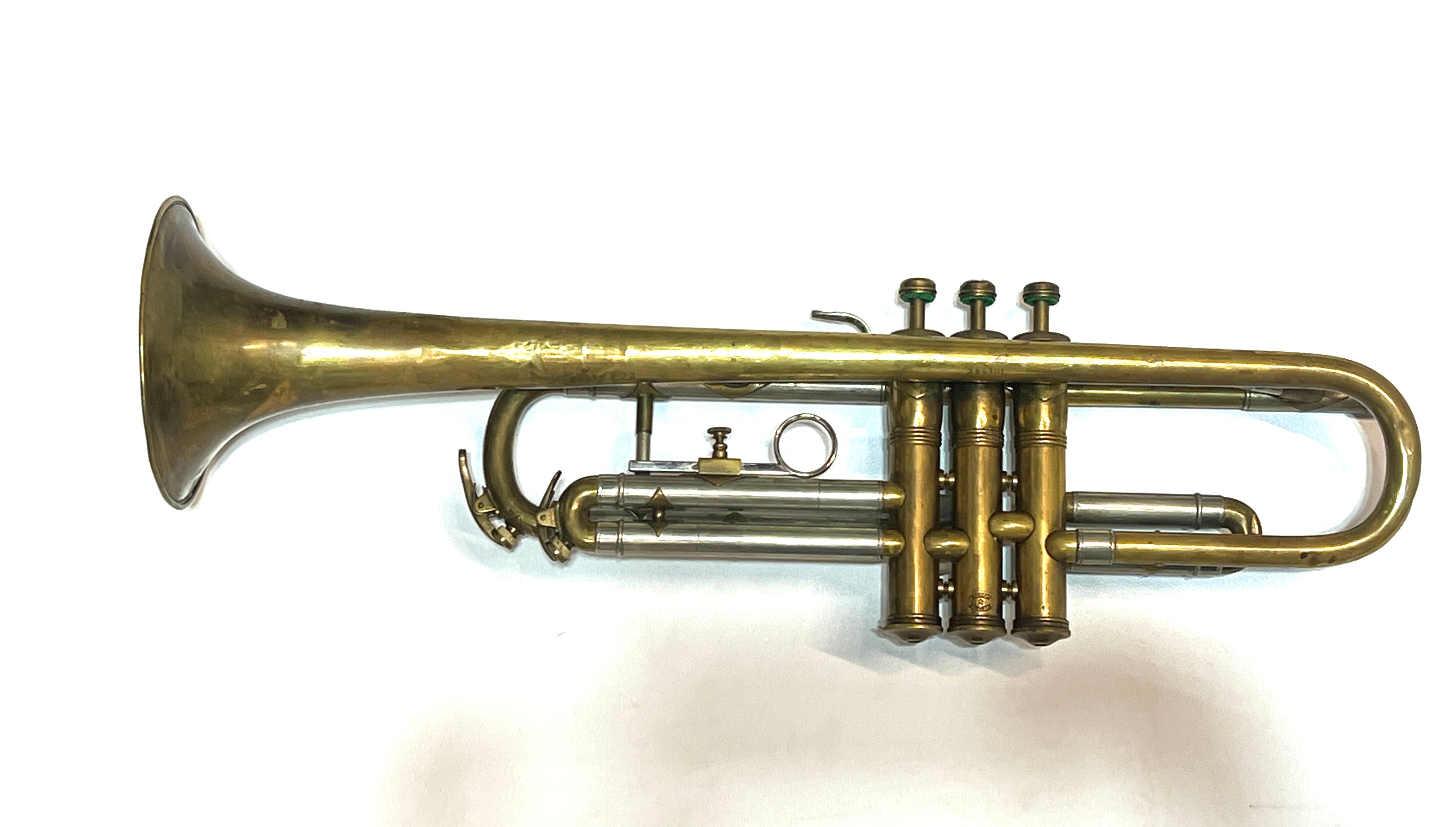 Besson Brevete Trumpet Made in England 50 Medals of Honours  USED