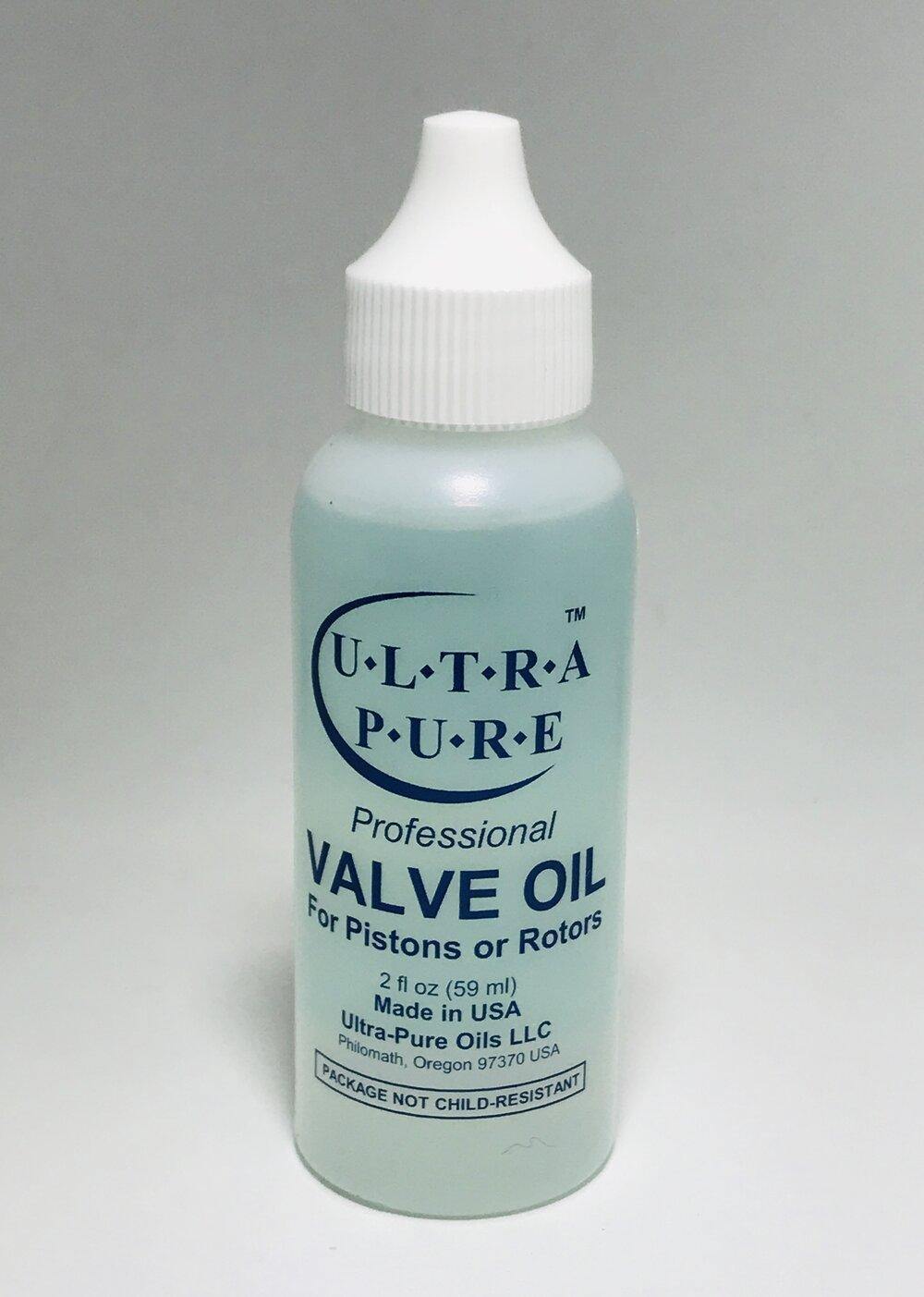 Ultra Pure Professional Valve Oil Ultra Pure 2 oz Pistons Rotors fast valve action