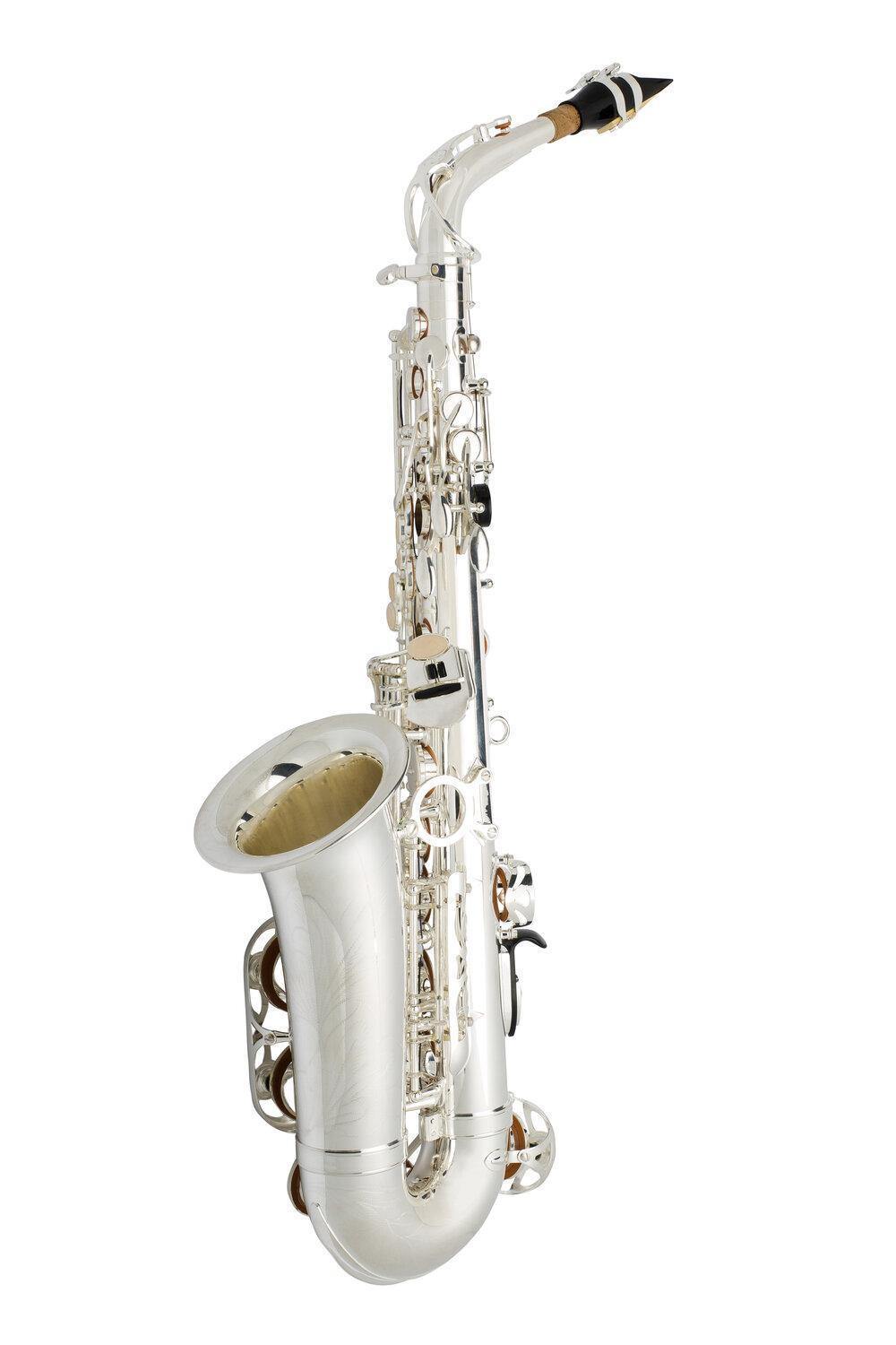 Jean Paul USA AS-400S alto saxophone silver plated upgrade professional case great player NEW - [musician gear garage]