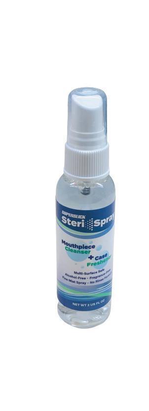 Superslick Steri-Spray Sanitizer spray fine mist no rinse formula 2 oz - [musician gear garage]