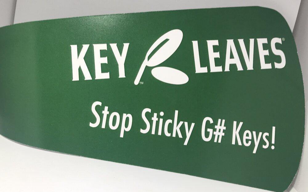 Key Leaves Saxophone sticky pad stops sticky G# Keys