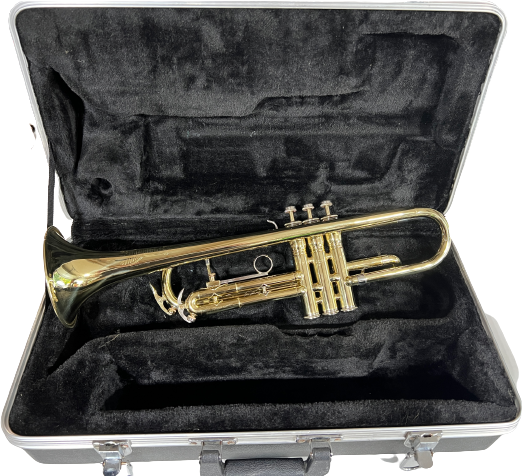 KING Cleveland Superior Trumpet Fresh ReLacquer good compression plays well USED