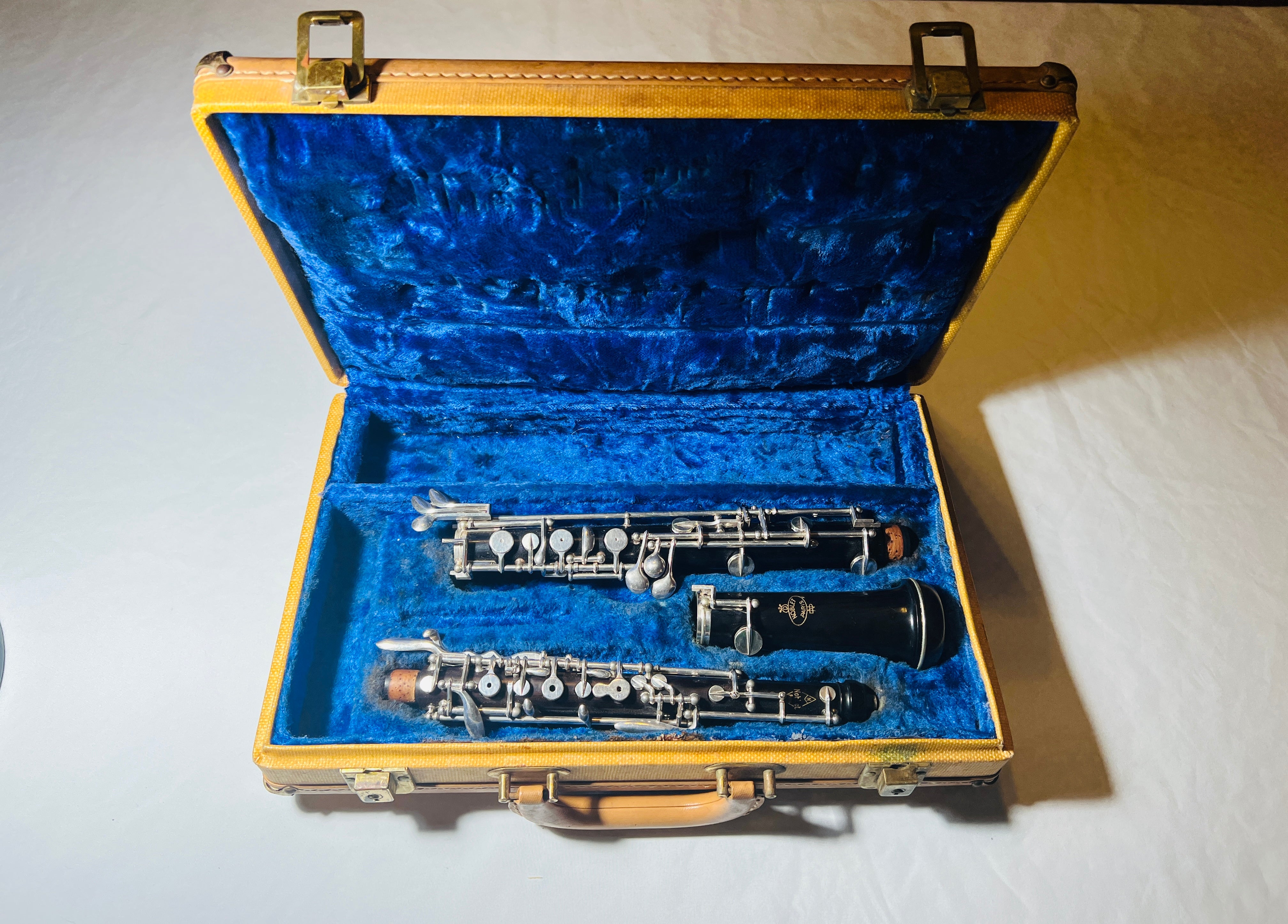 Noblet Paris Leblanc Oboe Wood Silver Plated Keys Good Pads AS-IS USED