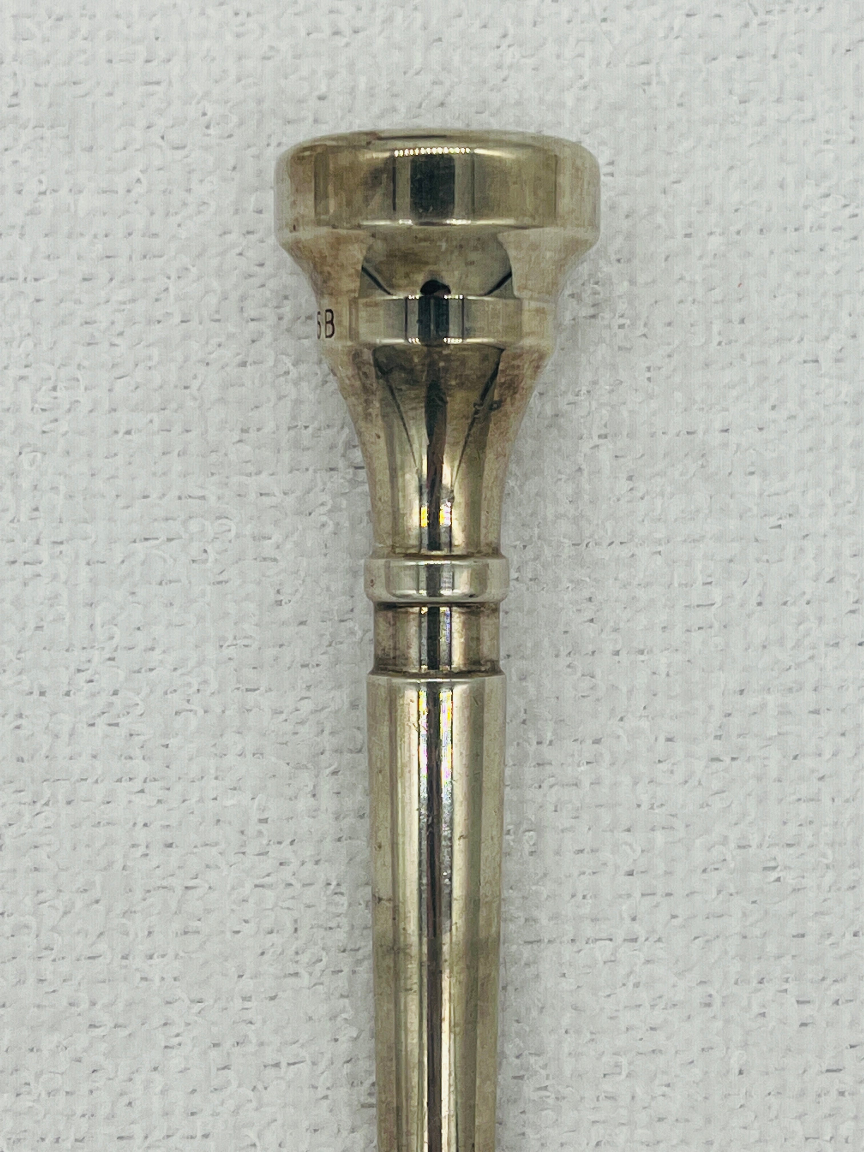 UMI  5B Trumpet Mouthpiece Silver Plated USED