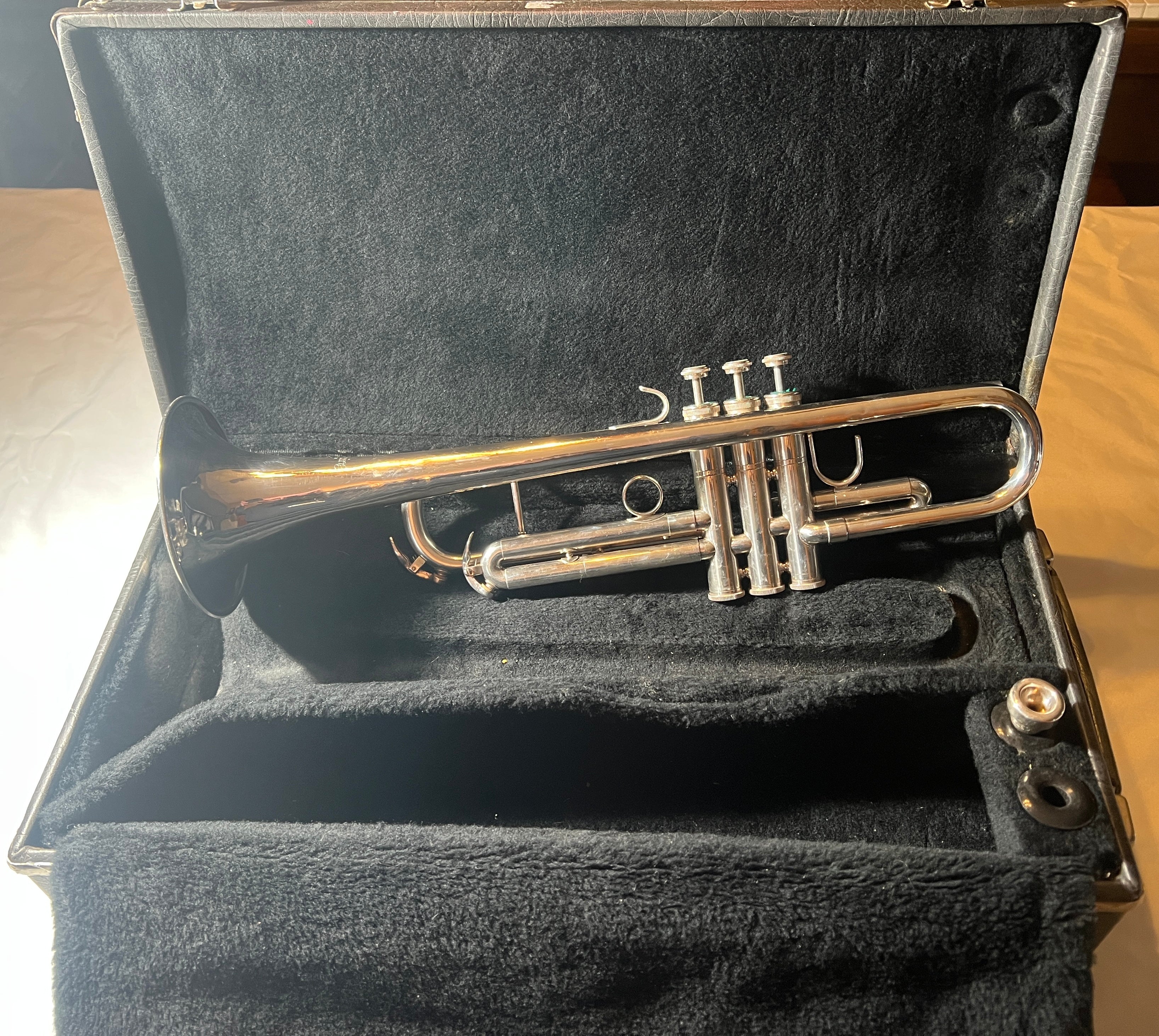 Blessing USA Trumpet Silver Professional Made in Elkhart IN  USED