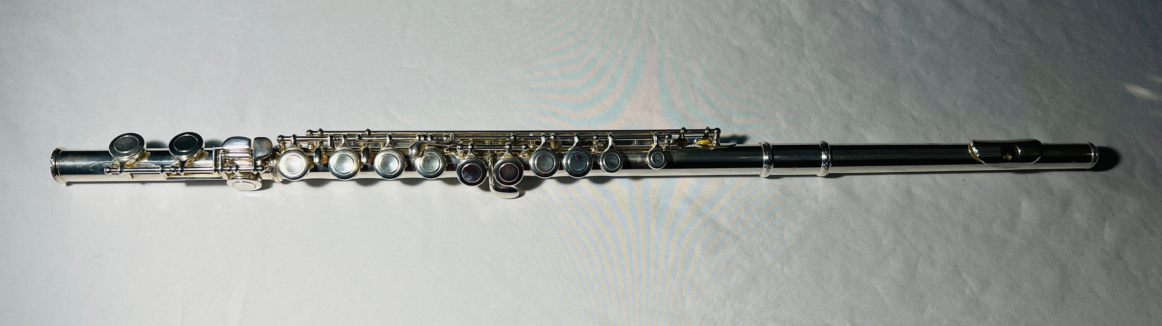 Trevor James Flute 10XE 925 Silver Lip Plate Riser Recently Serviced Used