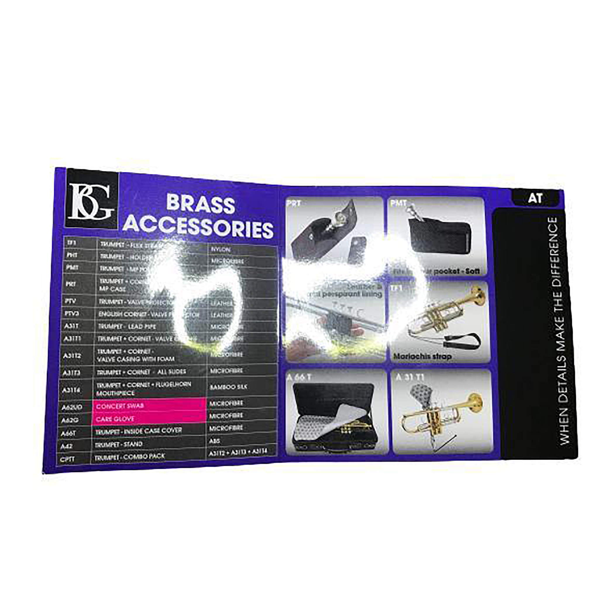 BG France Brass MP Pouch Brush mouthpiece